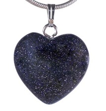 Herz Anhänger Edelstein