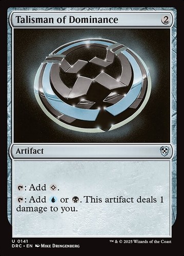 Mtg talisman dominance - of,