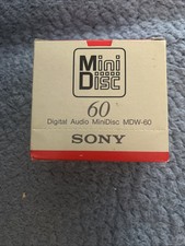 SONY MDW-60A  60er Minidisc Minidisk 5er Box Rar Sealed