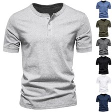 Herren Henley T-Shirt mit