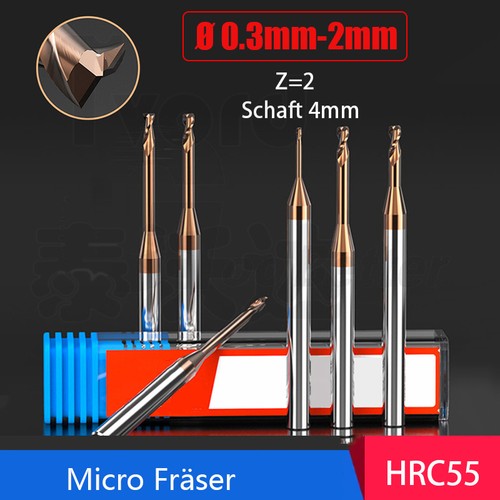 3mm 0mm micro - 0,3mm-2,0mm, fräser