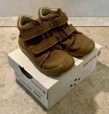 Ricosta, Pepino, Kinderschuh, Klettverschluss, Curry, 21, M, Mit Einlegesohle