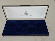 Etui für Münzen Moskau 1980 Olympiade