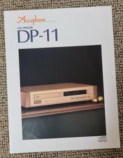 Original Accuphase Falt Prospekt CD Player DP-11