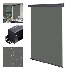 Senkrechtmarkise Seitenmarkise Windschutz 160x250cm Markise Anthrazit ausziehbar