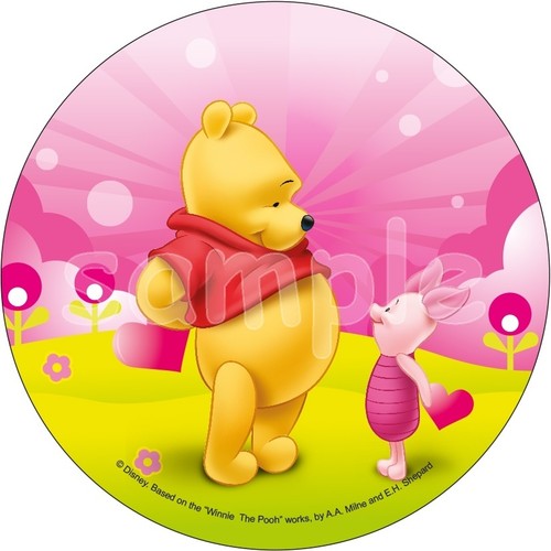 Essbar tortendeko winnie the - tortendeko,