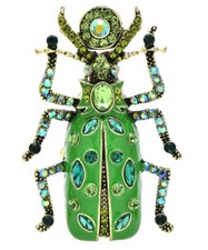 Brosche - Käfer - Eleganz -