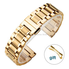 Edelstahl Uhrenarmband 12–24