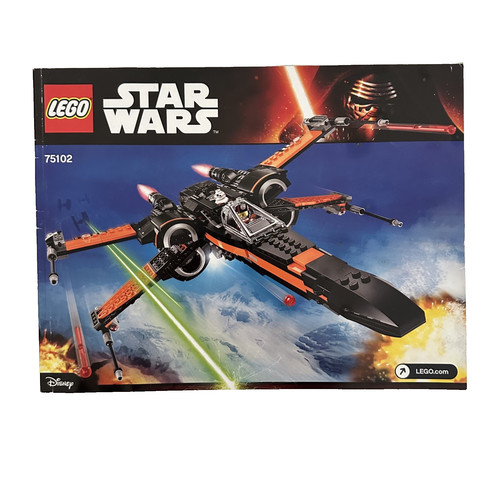 Lego star wars poe - star, x-wing