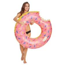 Aufblasbares Schwimmkissen Donut Schwimmring Schwimmreifen Pool Schwimmsitz Meer