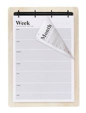 HOUSE DOCTOR Kalenderklemmbrett + Einlage A3 - NEU - Dauerkalender  scandi hygge