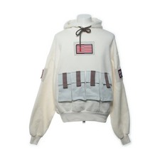 Bravad, Kapuzenpullover, Größe: S, Beige/Mehrfarbig, Baumwolle/Polyester #eUc