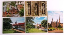 5 x LÜBECK Holstein Postkarten ungelaufen ab ~1970/80 ua. Holstentor uvm.