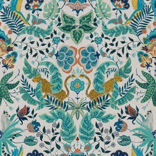 Leinenlook Stoff Lost World