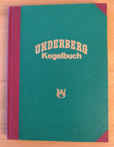 Underberg kegelbuch 1960er - underberg, (1960er/