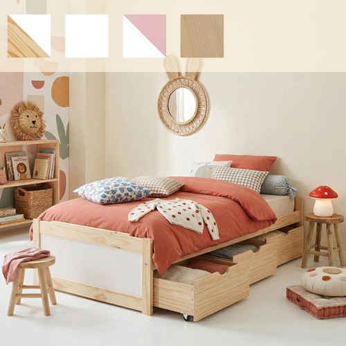 Bett mit stauraum jugendbett - bett,
