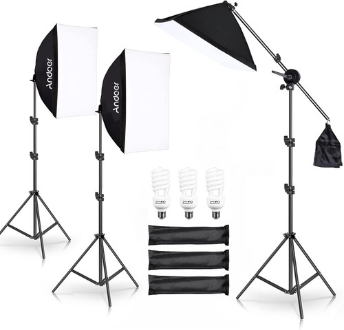 Softbox beleuchtungsset - softbox, 3x