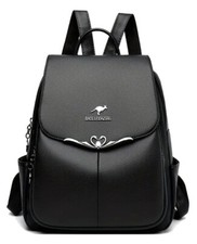 Damenrucksack aus schwarzem