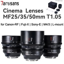 7artisans 25/35/50mm T1.05