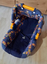 Puppentrage blau Tragschale