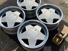 4x Neu Retro Felgen 7.5x16 4x100 VW Golf 1 2 3 Passat 35i BMW E30 BORBET A - TOP