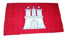 Fahne / Flagge Hamburg 30 x 45