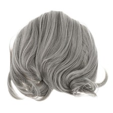  Damenperücke Silbergraue