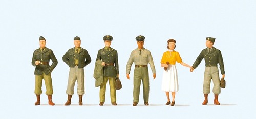 Preiser 10594 soldaten - 10594,, us-soldaten