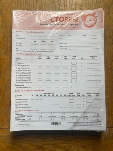 Ctopp examiner record - examiner,