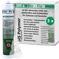 3x Ber-Fix MS Polymer