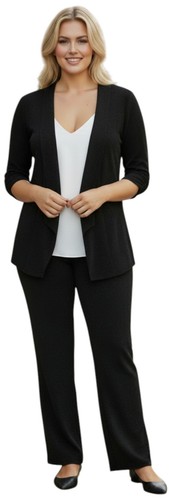 Damen blazer schwarz silber - damen,