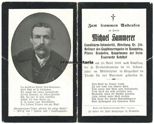 Orig sterbebild k - orig., soldat