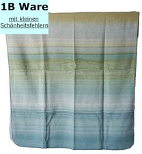 Kuscheldecke 150x200 cm Baumwolle Dralon Biederlack Wohndecke Streifen Wende 1b