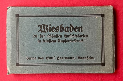 Leporello album mit ak - album,