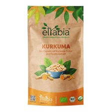 Bio Kurkuma Kapseln | Curcumin & Piperin Hochdosiert 1500mg Tagesdosis Curcuma