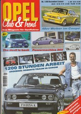 OPEL Club & Trend 01/1999 : Titelstory : Manta A