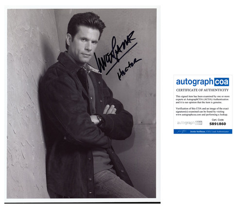 Lorenzo lamas signed autogramm - signed,