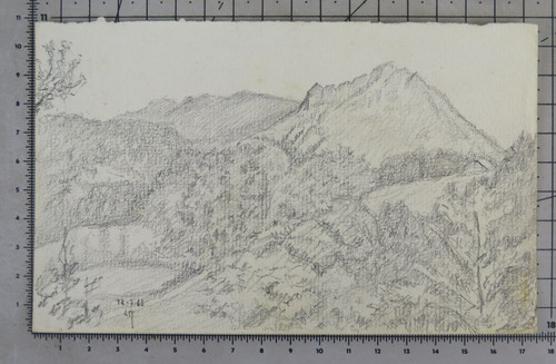 Alt zeichnung landschaft - alt,