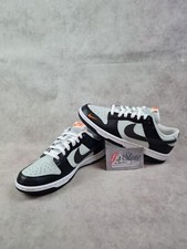 Refurbished Nike Dunk Low Black/Grey-Total Orange Gr.42
