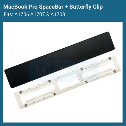 Space bar schmetterling clip - &,