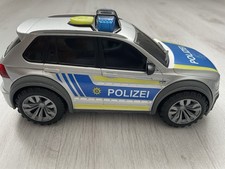 Dickie Toys Volkswagen VW Tiguan R-Line, 25cm, Polizeiauto mit Licht & Sounds