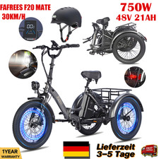 20 Zoll Elektro Dreirad E-Bike