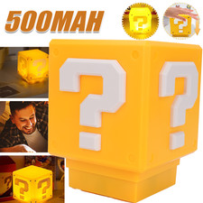 Mario Nachtlicht Würfel Lampe