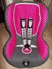 Britax Römer Duo  Plus Bezug  Ersatzbezug in grau pink großes Kissen  *neu*