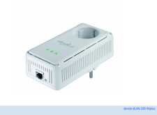 Devolo dLAN 200 AVplus Powerline Adapter Internet Steckdose LAN Anschluss weiß