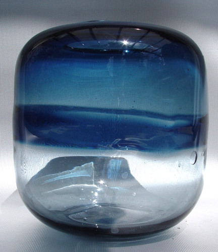 Murano frei geformte vase - murano,