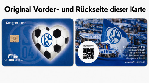 Knappenkarte schalke love - knappenkarte, i