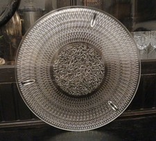 vintage DDR Glas Tortenplatte