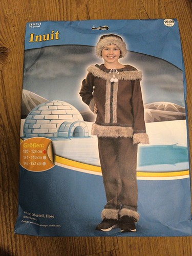 Karnevalskostüm eskimo inuit - eskimo,