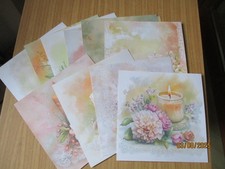12x  Hintergrundpapier 15 x 15